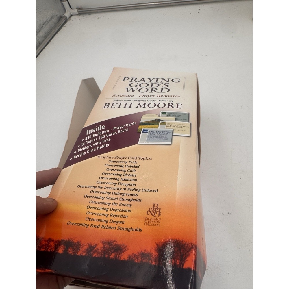 Beth Moore Praying God's Word Scripture Prayer Resource Prayer Cards 2004